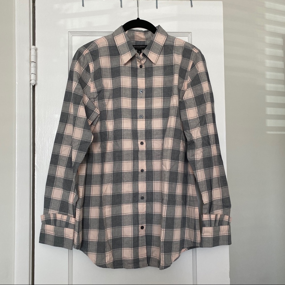 Banana Republic Women’s Plaid Shirt - NWT - Med